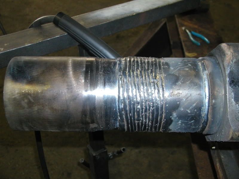Shaft build up MIG Welding Forum